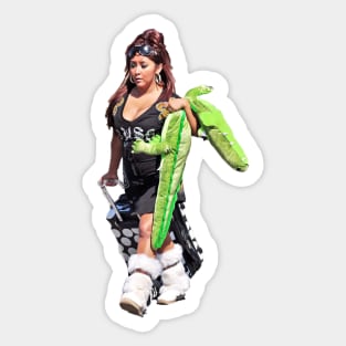 SNOOKI FROM JERSEY SHORE Sticker